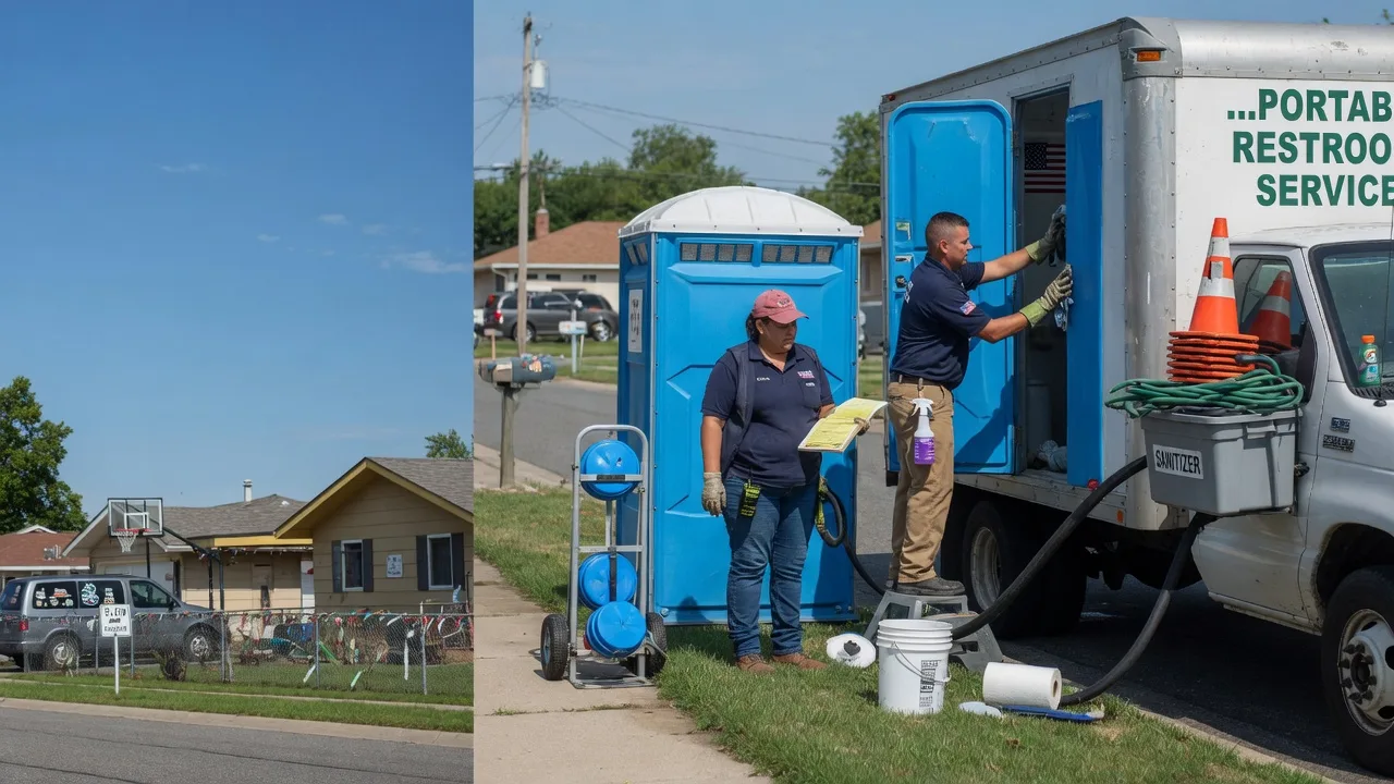 Porta Potty Rental in Decatur, IL near me